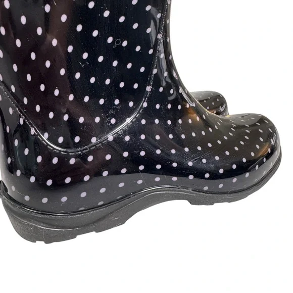 Sloggers Polka Dot Rain Boots NWT 8 - Picture 8 of 13